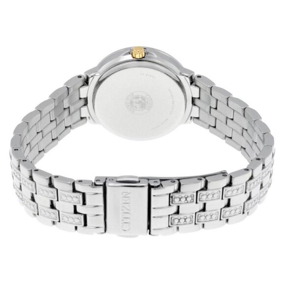 NWT Authentic Citizen Silhouette Crystal Eco-Drive Women's Watch - Picture 3 of 3